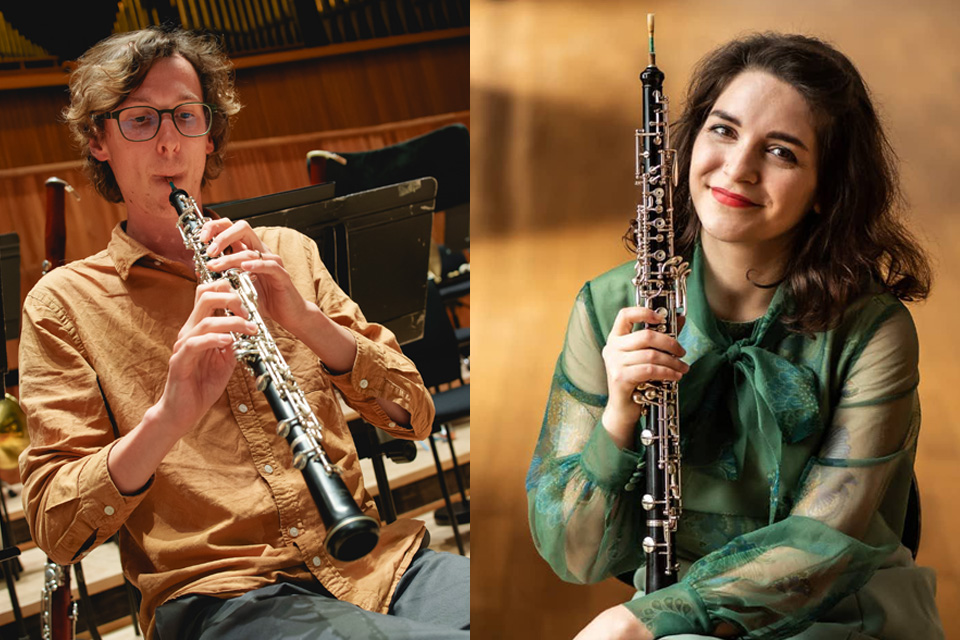 image for news story: Royal College of Music Woodwind Faculty welcomes two eminent new oboe professors   